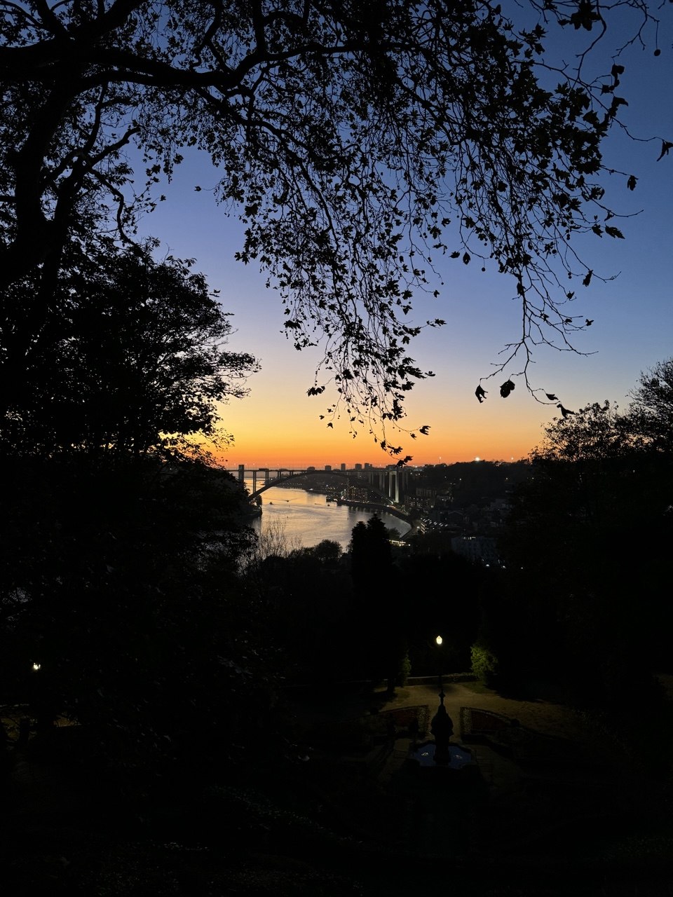Porto light toward sunset